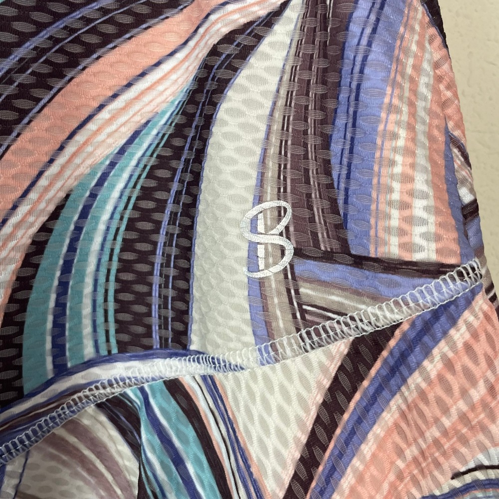 Sofibella Athletic Skort Womens L Multicolor Abst… - image 2